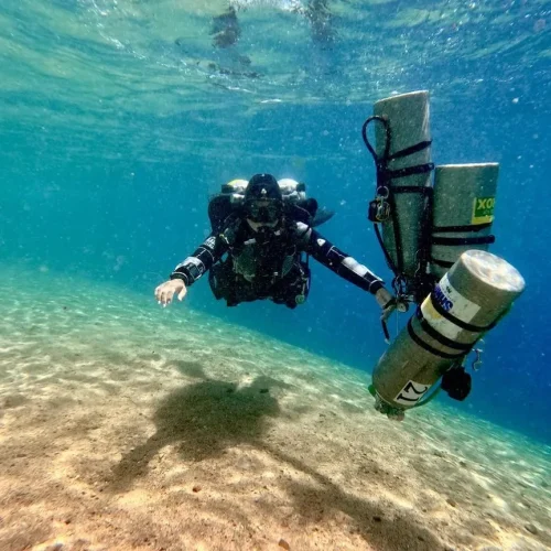 Scuba diving