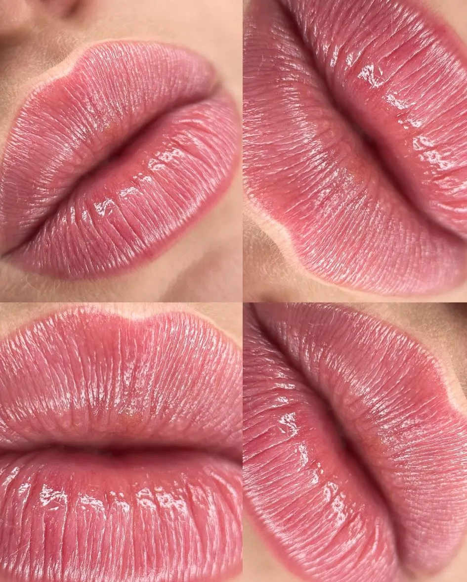 Lip Blush Tattoo process